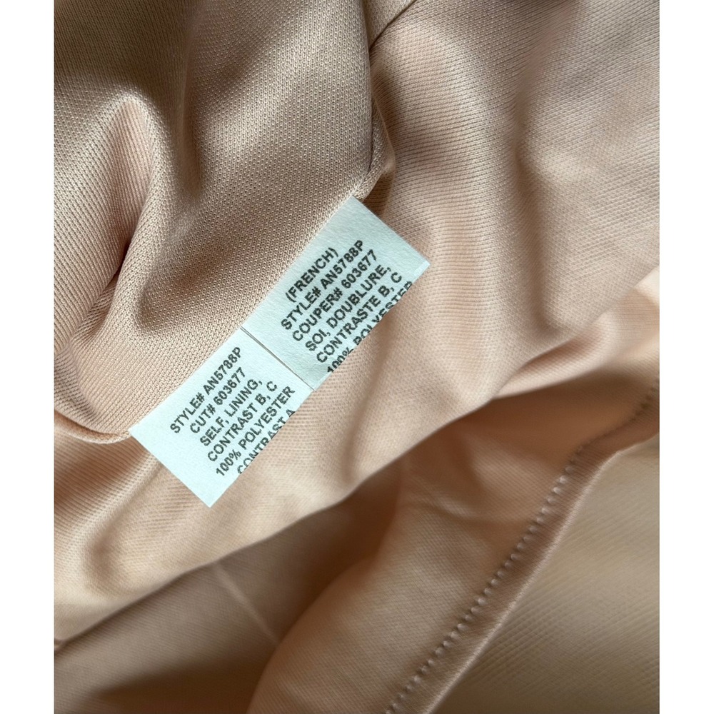 Anthropologie Eva Franco Skirt Fluttered Fete Tulle Petal Floral Blush Pink 0 - Picture 7 of 9